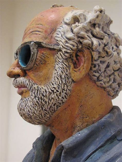 Robert Arneson Portrait Sculpture Sculpture Clay Sculpture