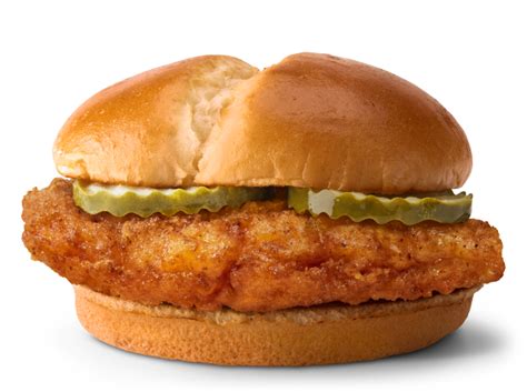 Everything you need to know. McDonald's New Crispy Chicken Sandwich Set to Arrive ...