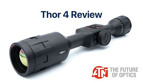 Atn Thor 4 Thermal Scope Hands On Review