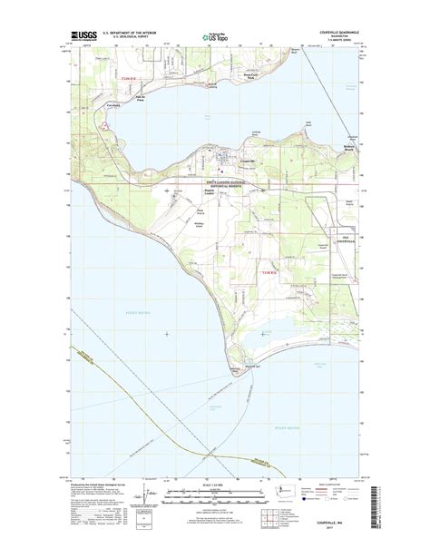 Mytopo Coupeville Washington Usgs Quad Topo Map