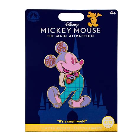 Mickey Mouse The Main Attraction Pin Disney Its A Small World