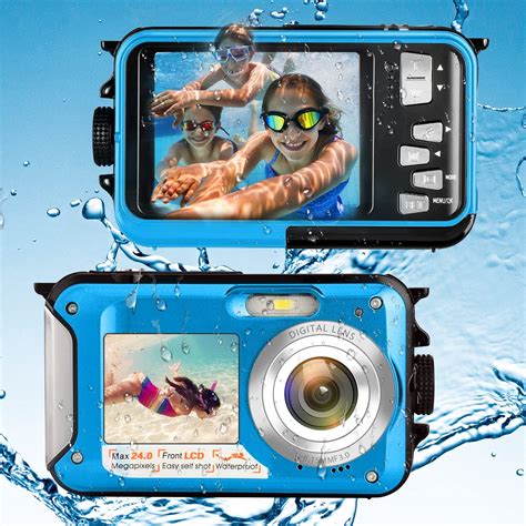 Waterproof Camera Underwater Camer Digital Camera Full Hd 27k 48mp