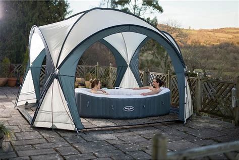 Bestway Lay Z Spa Hot Tub Dome Outdoor Pool Sun Shade Tent Cover Gazebo Bw58460 6942138936872 Ebay
