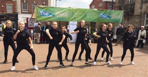 Our Dancers Promote The Deal For Wigan Council The Westleigh School