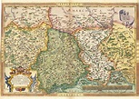 Old Map of Saxony Saxonia 1581 Ancient Map Very Rare Fine - Etsy