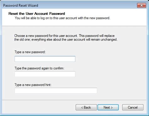 How To Create And Use A Windows 7 Password Reset Disk Withwithout