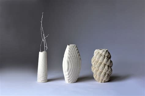 Porcelain 3d Printed With Stoneflower Ceramic 3d Printing Kit