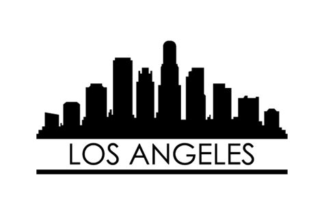 Los Angeles Skyline Graphic By Marcolivolsi2014 · Creative Fabrica