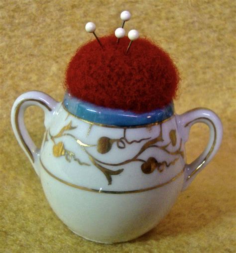 Vintage Container With Felted Repurposed Wool They Are Stuffed With