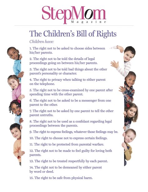 Childrens Bill Of Rights