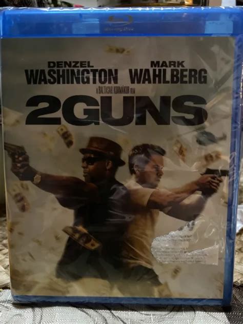 2 Guns Blu Ray Disc Mark Wahlberg Denzel Washington New Sealed 3