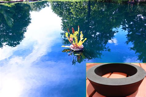 Floating Pond Planter Container Set of X5 - Strong Long Lasting - for