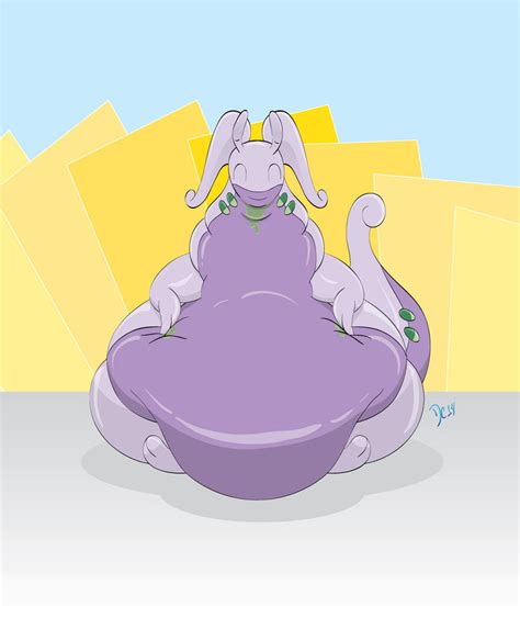 Fatter Goodra By Quente On Deviantart