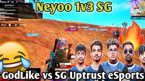 🇮🇳godlike Vs Sg 4v4 Fight In Scrims Godlike Vs Sg Uptrust Esports Pro