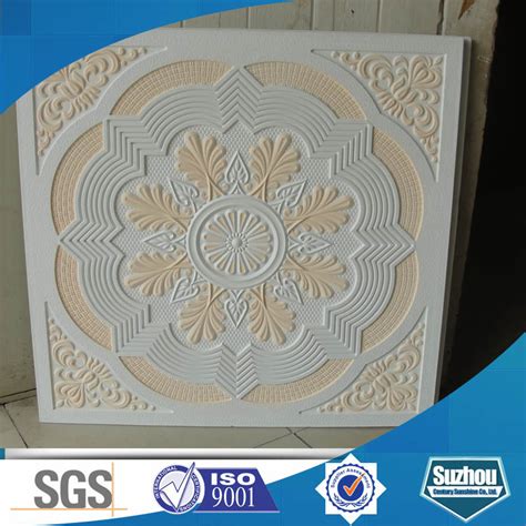 The price largely depends on their material with standard mineral fiberboard and plastic in the $1 to residential tiles come in different styles beyond the standard pebbled look most often seen in offices to stamped and embossed decorative tiles. China Grg Acoustic Decorative Gypsum Ceiling Tiles - China ...