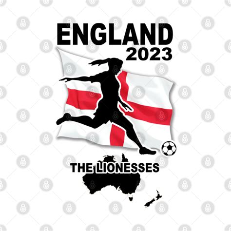 England Womens World Cup Football Soccer Team 2023 English Soccer T