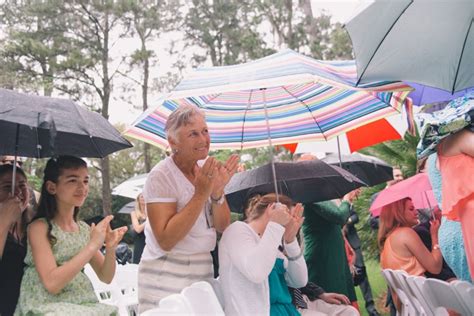 Check Out This Beautiful Boho Wedding In The Rain