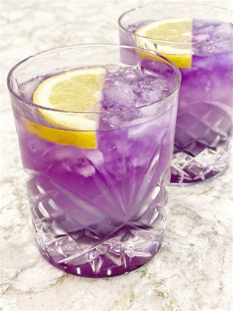 Happy Hour Empress Lavender Lemonade Dixie Delights