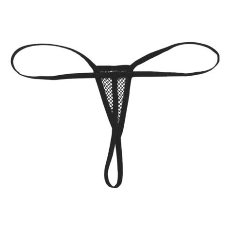 Women Lingerie Fishnet G String Bikini Open Butt T Back Knicker