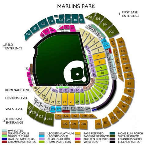 Marlins Park Tickets Marlins Park Information Marlins Park Seating