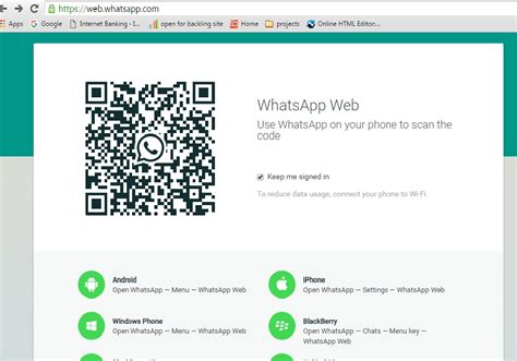 How To Open Whatsapp Web In Android Phone Obper
