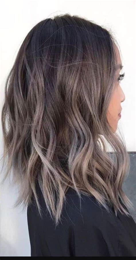 Ashy brown locks is a fresh and bold take on usual brown hair and a way to spruce it up. Balayage Brown Hair Ideas For This Season