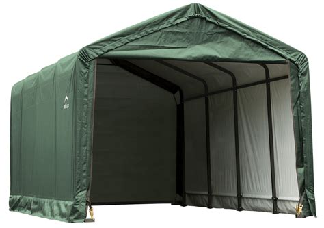 Shelterlogic Sheltertube 12 X 20 X 11 Peak Style Garageshelter