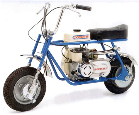 1969 Kawasaki Coyote Mb 1a Vintage Ad Mini Bike Minicycle