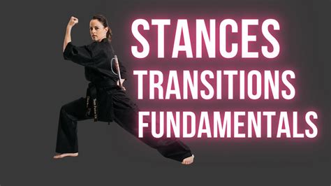 Fundamentals Of Stance Work Chloe Bruce Youtube