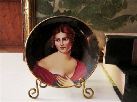 Vintage Pauline Bonaparte Mini Wall Plate Italian Porcelain Etsy