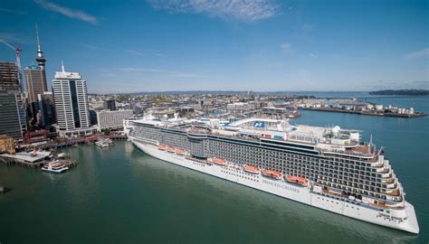 Massive New Majestic Princess Cruise Ship Arrives In New Zealand Newshub