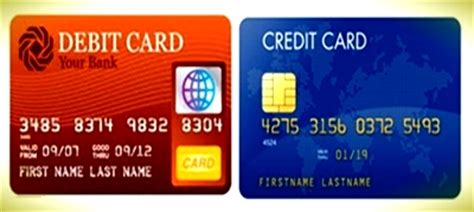 The fundamental difference between a debit card and a credit card account is where the cards pull the money. Difference between Debit Card and Credit Card - ResearchPedia.Info