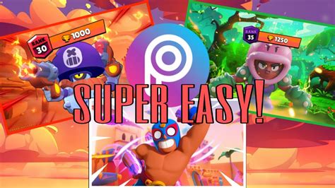 How To Make Brawl Stars Thumbnails On Your Phone For Free Tutorial