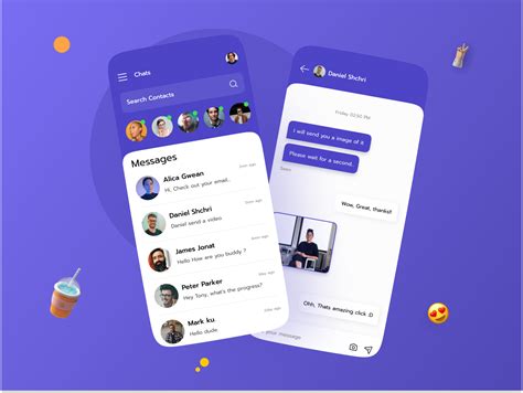 Chat App Design By Ankur Saini On Dribbble