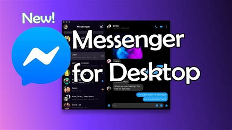 How To Install Facebook Messenger Desktop On Pc Or Mac New Messenger