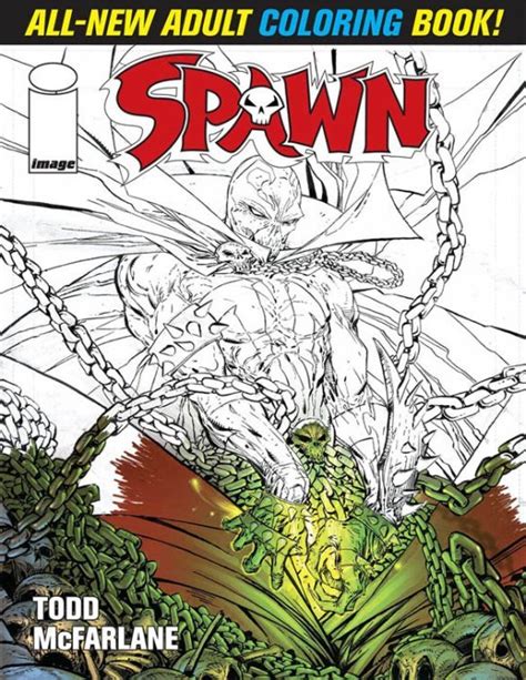 Spawn Adult Coloring Book Soft Cover 1 Image Comics