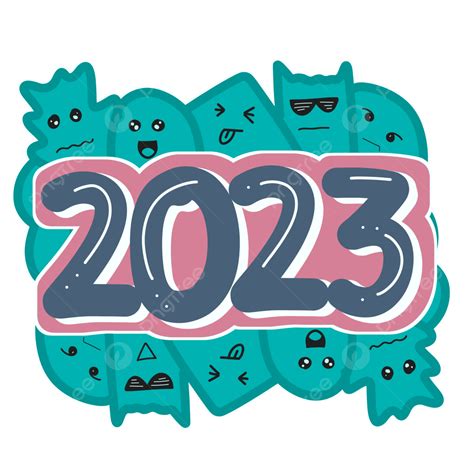 2023 سنة جديدة سعيدة 2023 سنة جديدة سنة جديدة سعيدة Png وملف Psd للتحميل مجانا