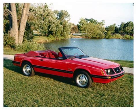 All American Classic Cars 1983 Ford Mustang 2 Door Convertible