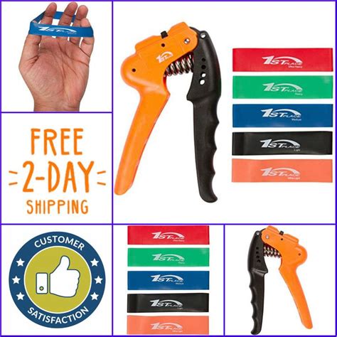 These hand grip strengtheners give you a variety of ways to boost your hand and wrist strength, with instructions to guide you through basic exercises. Best Hand Exerciser Set Hand Grip Strengthener + Finger ...