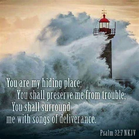 Ps327 You Are My Hiding Place 👍😇👌 Scripture Quotes Bible Verses