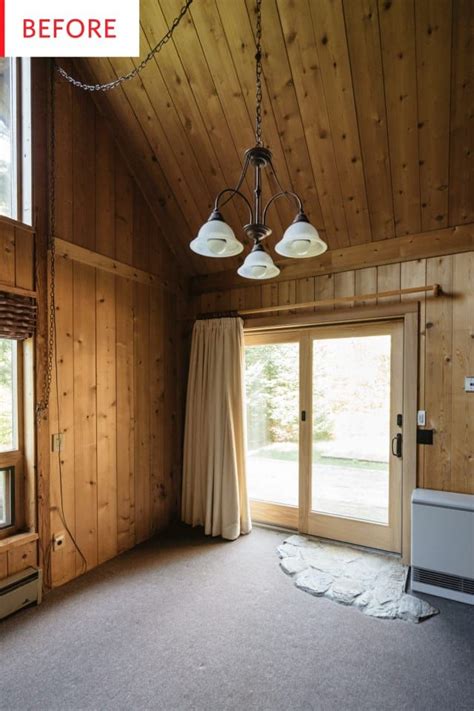 Before And After A Rustic Cabins Minimal And Modern Revival Cottage