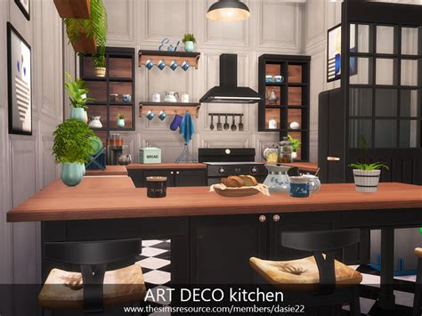 Art Deco Kitchen The Sims 4 Catalog