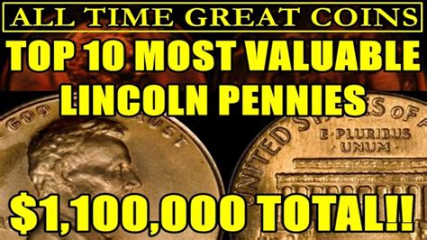 Top 10 Most Valuable Lincoln Pennies On Heritage Auctions All Time