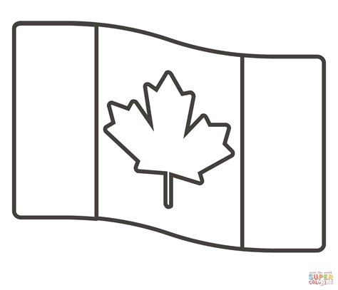 Desenho De Bandeira Do Canada Para Colorir Desenhos Para Colorir E Imprimir Gratis