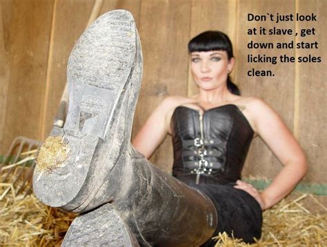 Dirty Soles Lick Of Riding Mistress Licking Shoe Boots Riding
