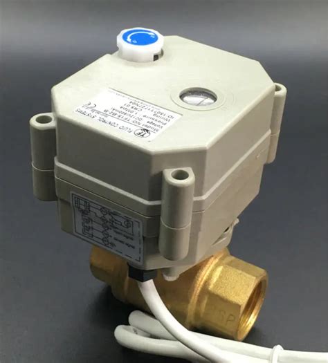 Tf15 B2 B Bsp 12 Electric Motorized Valve With Manual Dc5v 2357