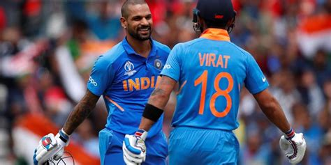 Virat Kohli Shikhar Dhawan Climb In Icc T20i Rankings