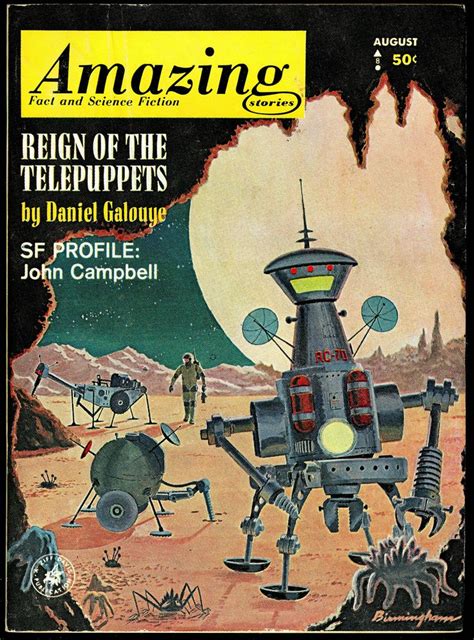 Incredible Vintage Sci Fi Pulp Cover Art Science Fiction Illustration Science Fiction