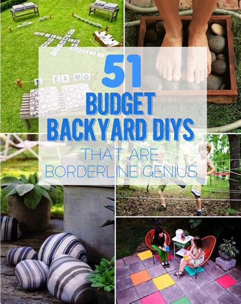 From patio ideas to landscaping ideas, there are plenty of diy projects to choose from that are guaranteed to work for big and small yards. 51 Budget Backyard DIYs That Are Borderline Genius