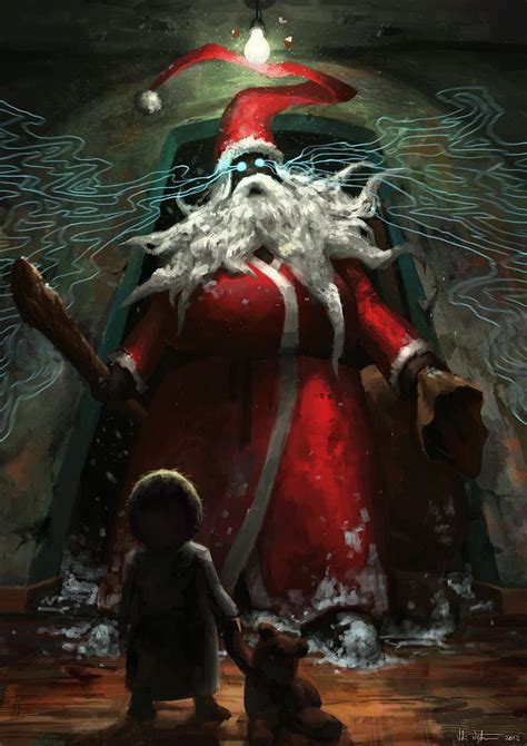 Evil Santa Wallpapers Top Free Evil Santa Backgrounds Wallpaperaccess